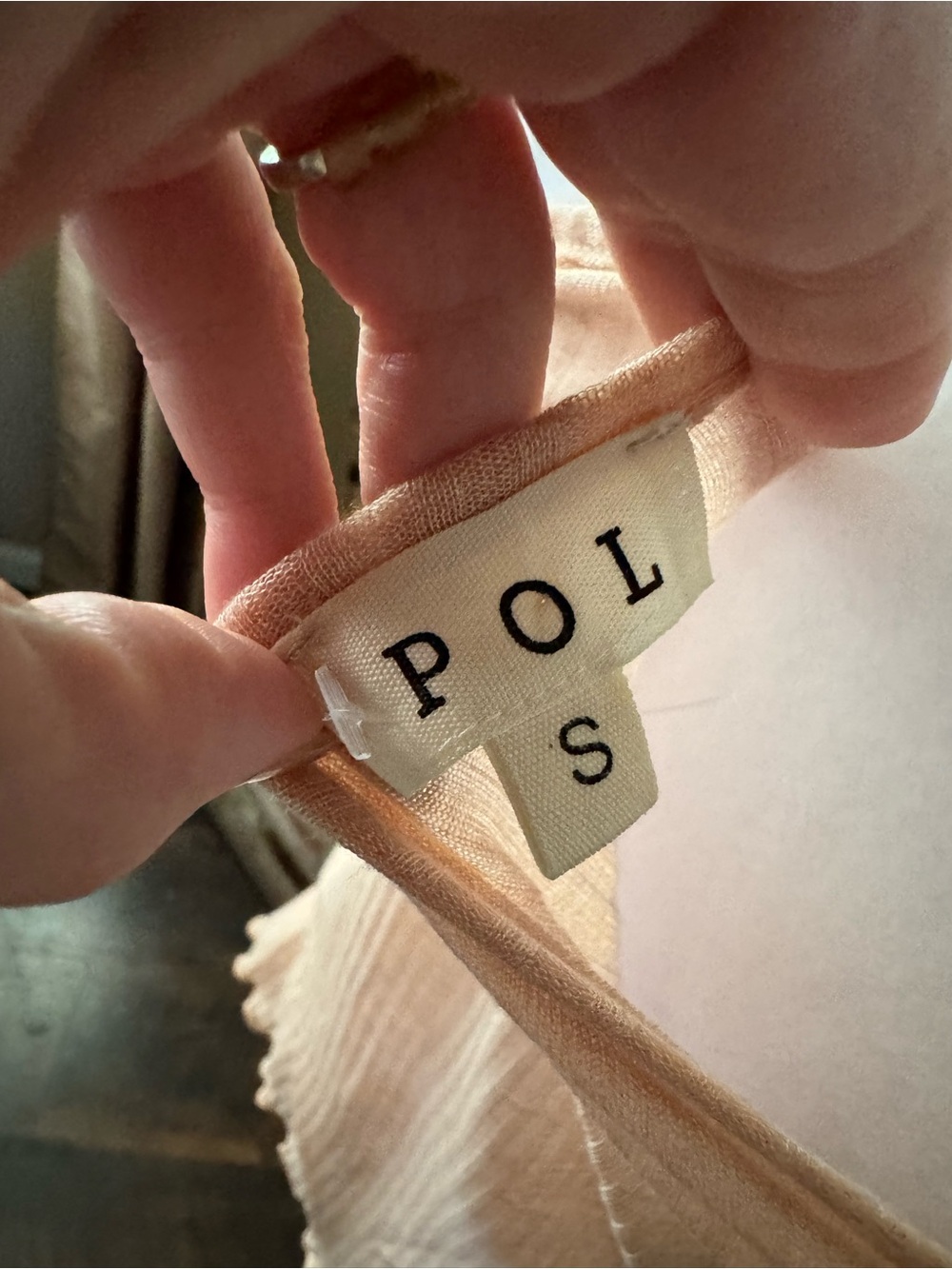 POL Ribbed V-Neck Cami NWOT - Picture 5 of 6